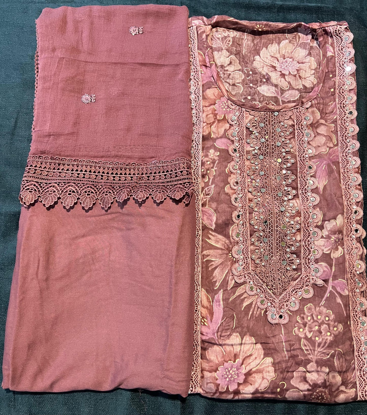 Tara Un-Stitched Dress Material